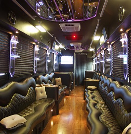 40 passenger interior